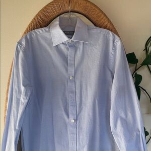 Michael Kors Sky Blue Dress Shirt Slim fit